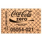 Coca-Cola zero postmix 5L