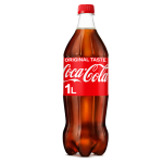 Coca-cola regular fles 1L x 6