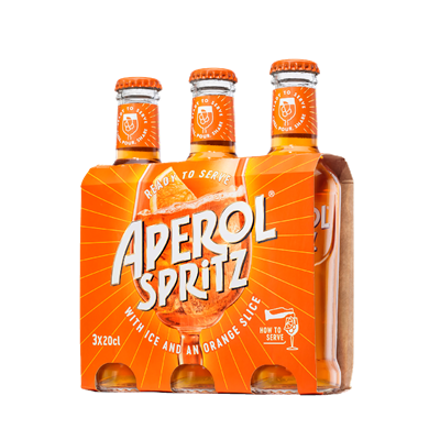 Aperol spritz 9% 3 x 20cl x 8