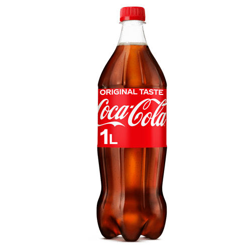 Coca-cola regular fles 1L x 6