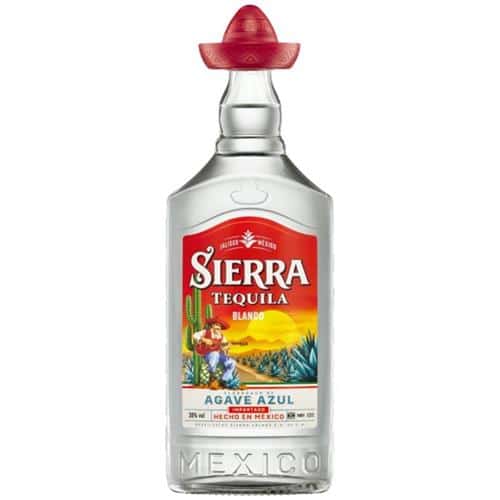 Sierra tequila blanco 40% 70cl