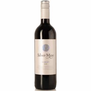 Silver mine merlot fles 75cl x 6