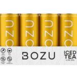 Bozu Iced Tea Mango 4,5% 25 cl per blik, tray 12 blikken