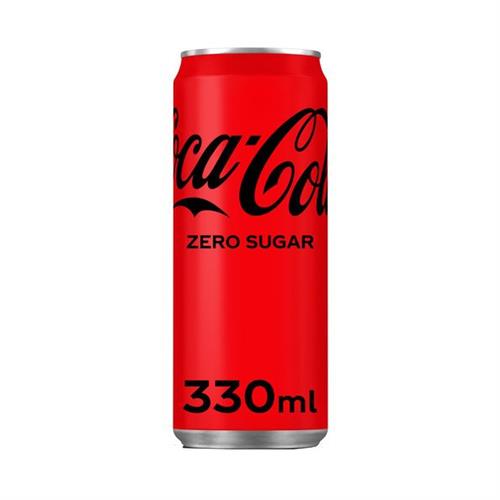 Coca Cola Zero Sleek Blik 24x33 cl