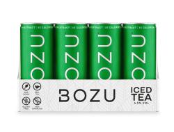 Bozu Iced Tea Green 4,5% 25 cl per blik, tray 12 blikken