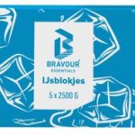 Ijsklontjes 2.5 KG 2.5 liter per zak