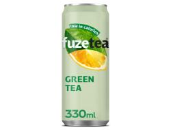 Fuze Tea Green Sleek Blik 24x33cl