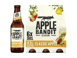 Apple Bandit Classic Apple 4,5% 30 cl per fles, krat 24 fles