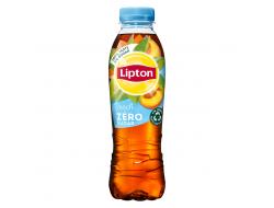 Lipton Ice tea peach zero 50 cl per petfles, tray 12 flessen