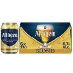 Affligem Blond 6,7% 33 cl per blik, tray 24 blikken